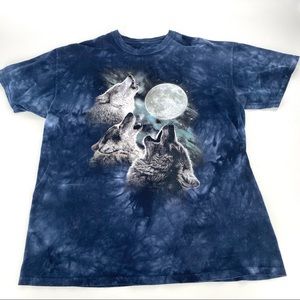 Tie Dye Wolf T-shirt
